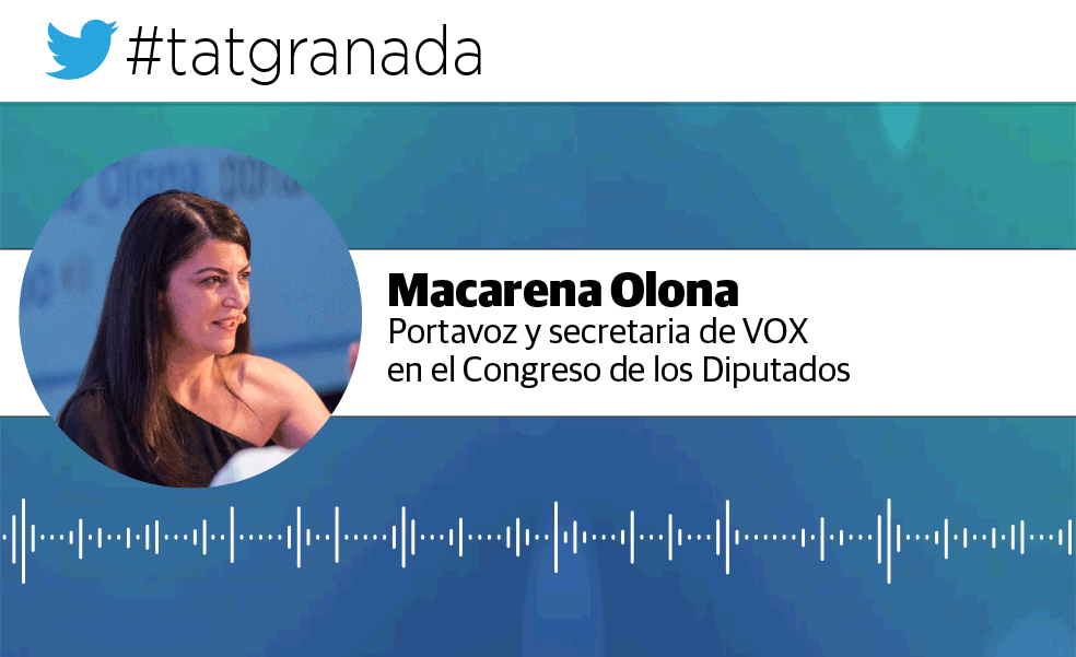 Macarena Olona: «Tenemos a Trump expulsado de Twitter y a los talibanes haciendo la yihad»