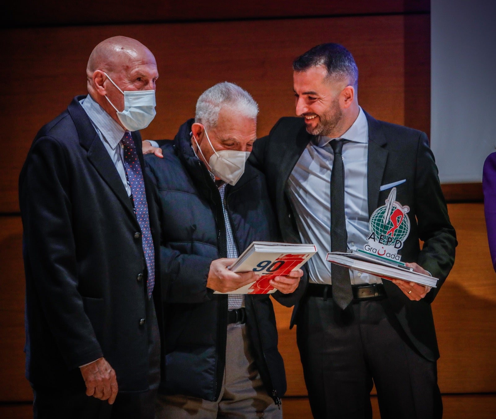 Momentos emotivos, reconomientos y mucha deportividad.