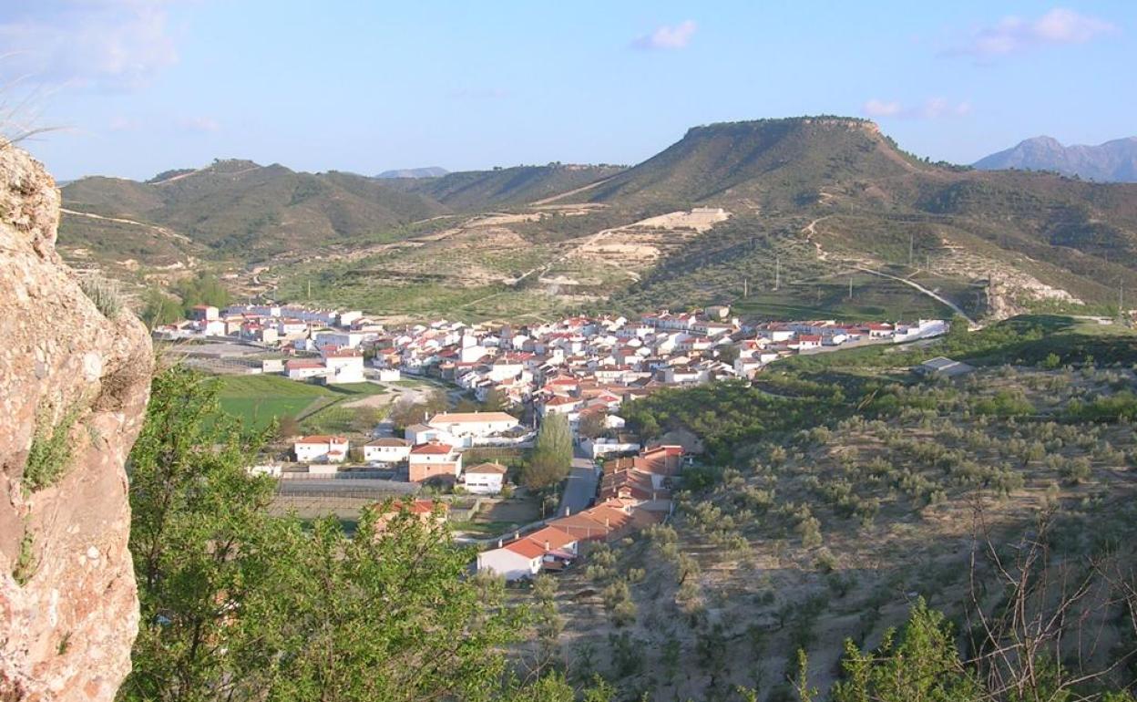 Imagen del municipio granadino de Fornes, el de mayor tasa covid de la provincia.