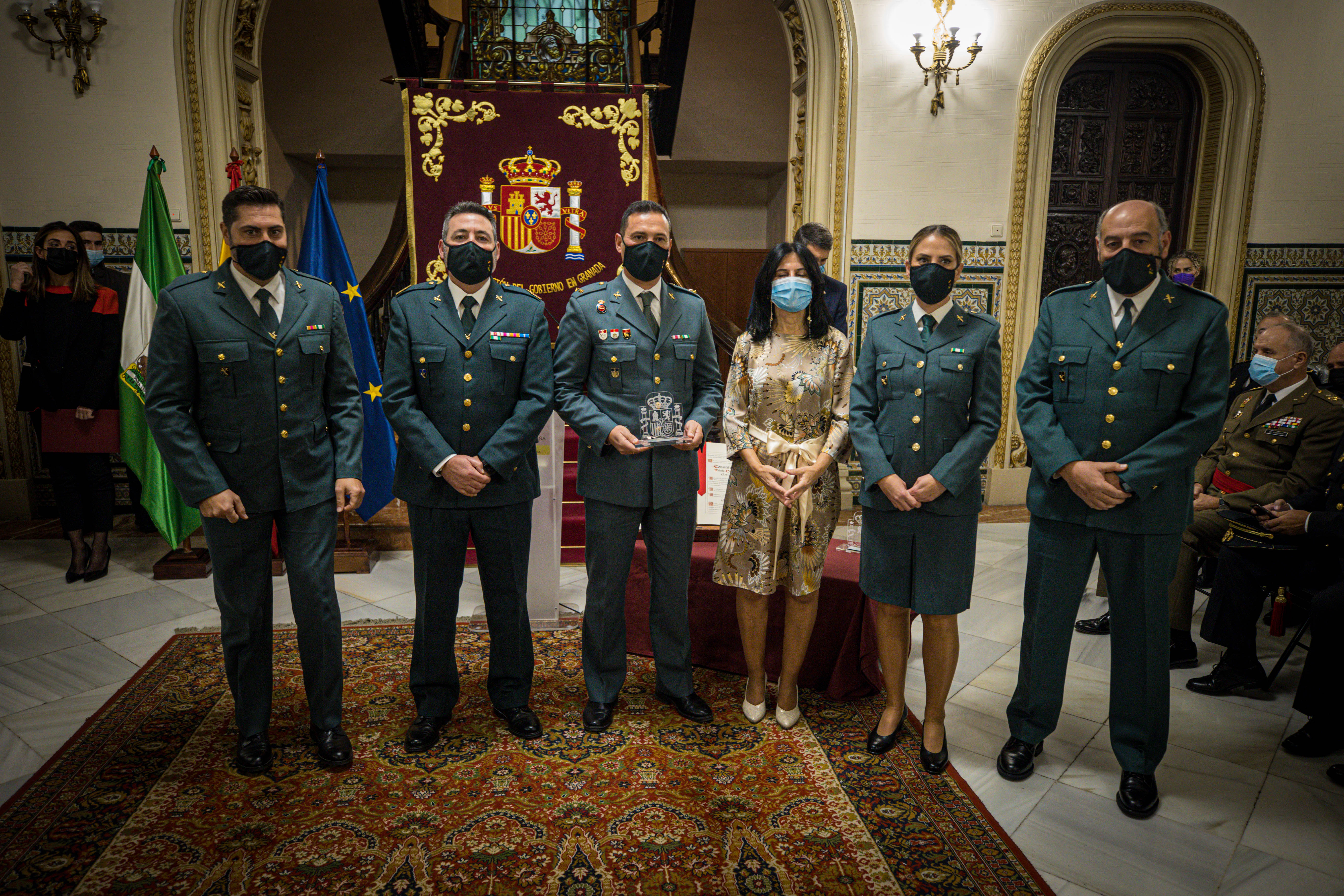 El delegado del Gobierno presidió la entrega de los reconocimientos a personas y entidades destacadas por defender valores constitucionales.