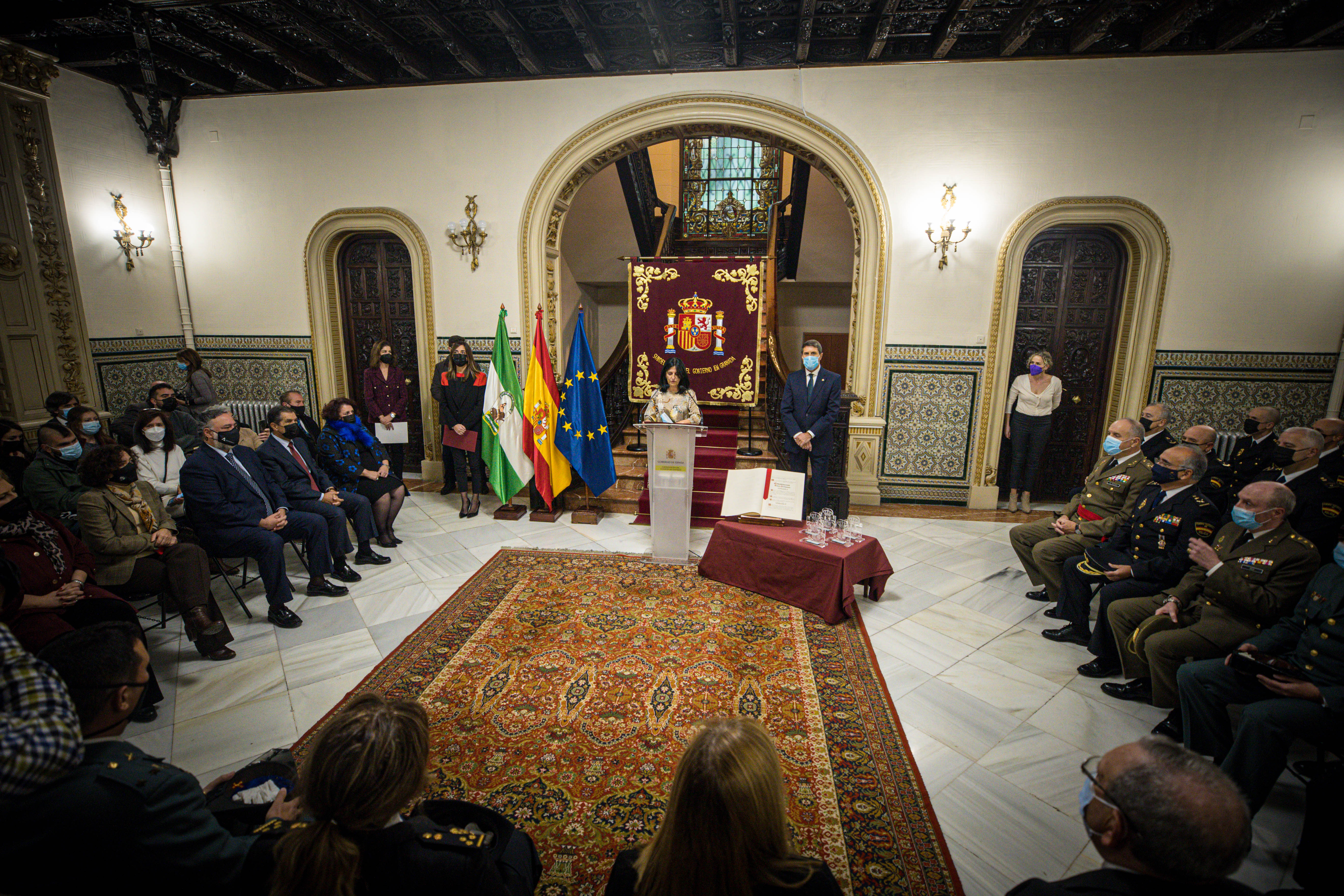 El delegado del Gobierno presidió la entrega de los reconocimientos a personas y entidades destacadas por defender valores constitucionales.