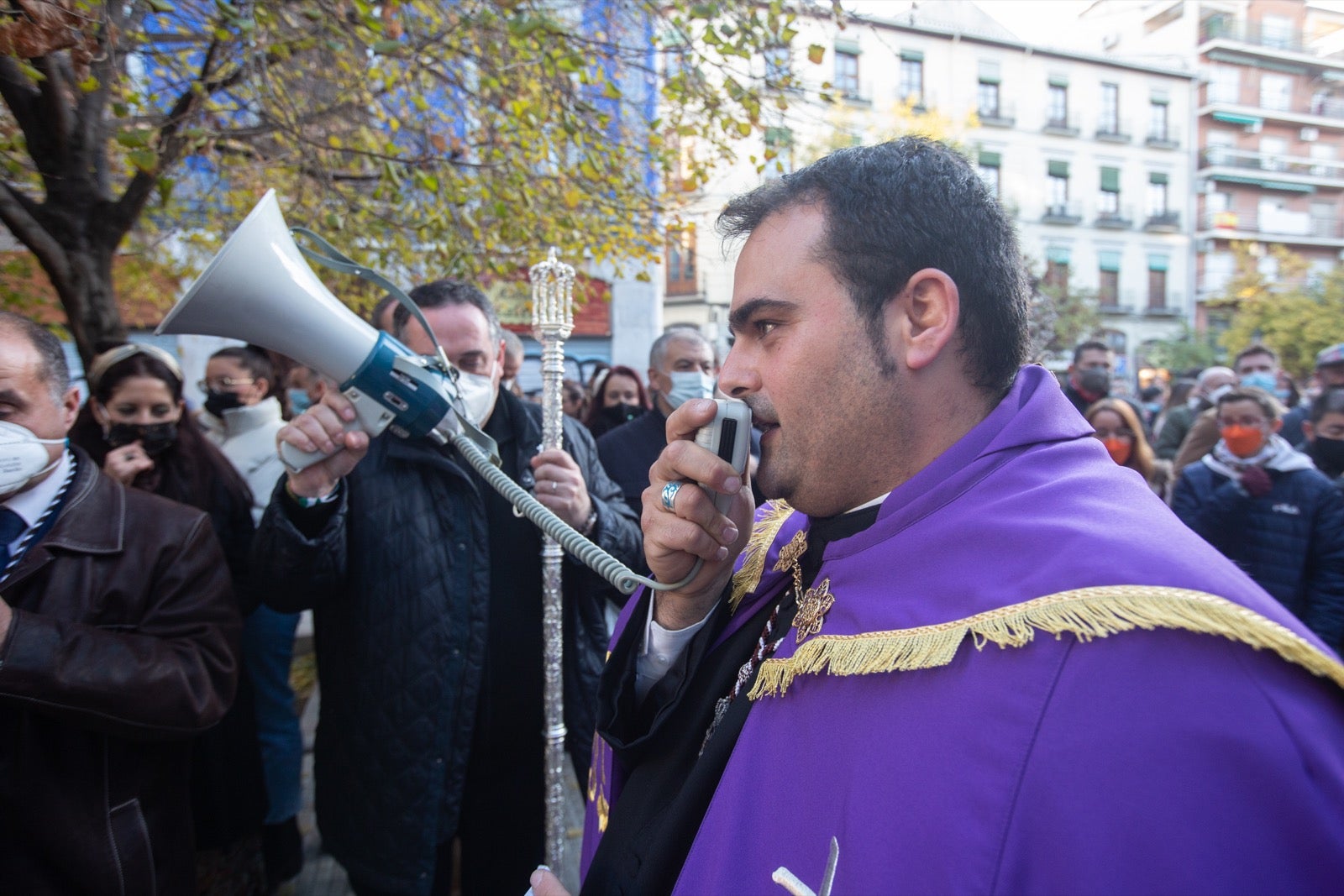 Fotos: Salida extraordinaria de la Virgen de la Encarnación de Granada