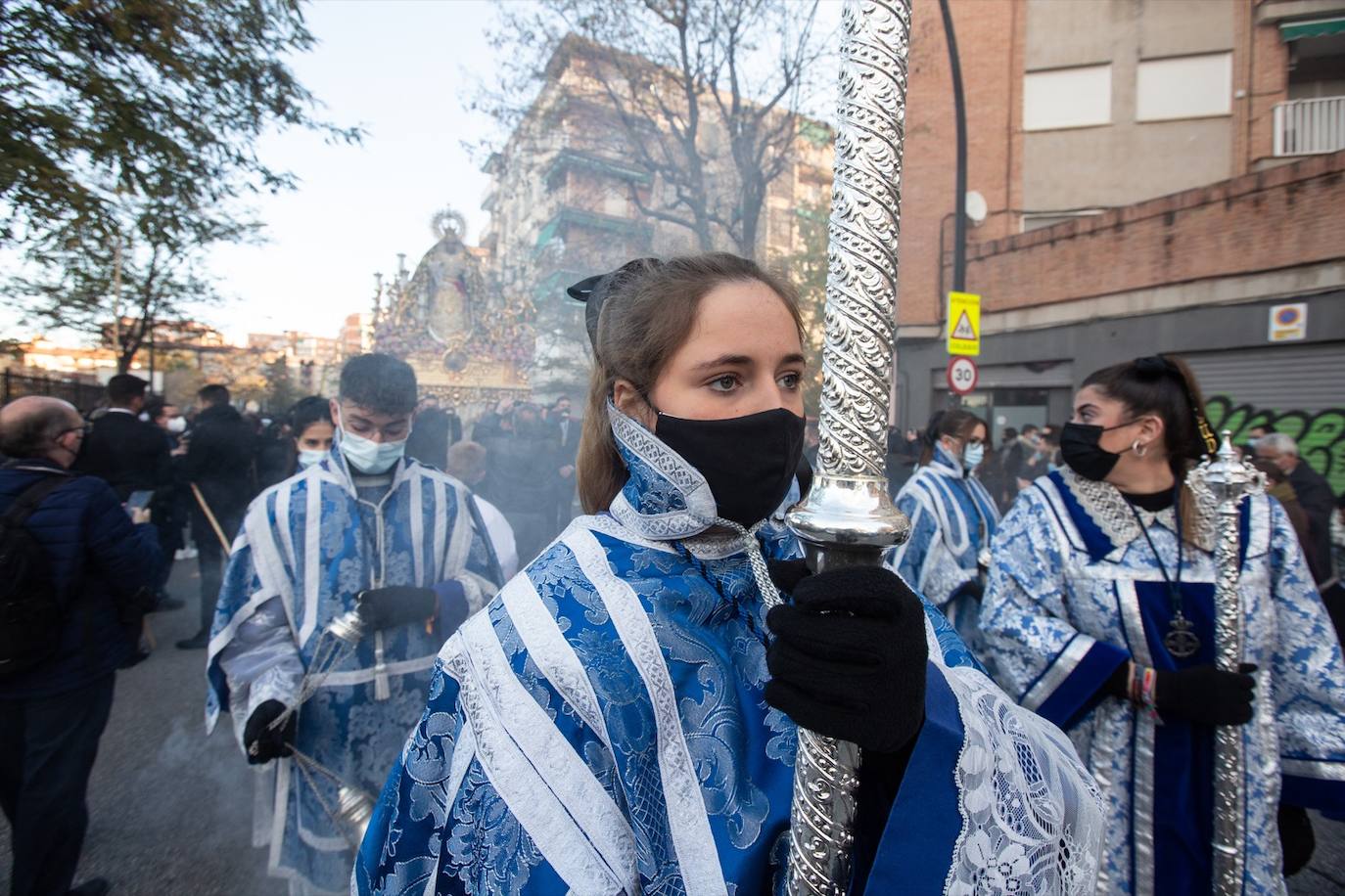 Fotos: Las imágenes de la salida extraordinaria de la Virgen de la Salud