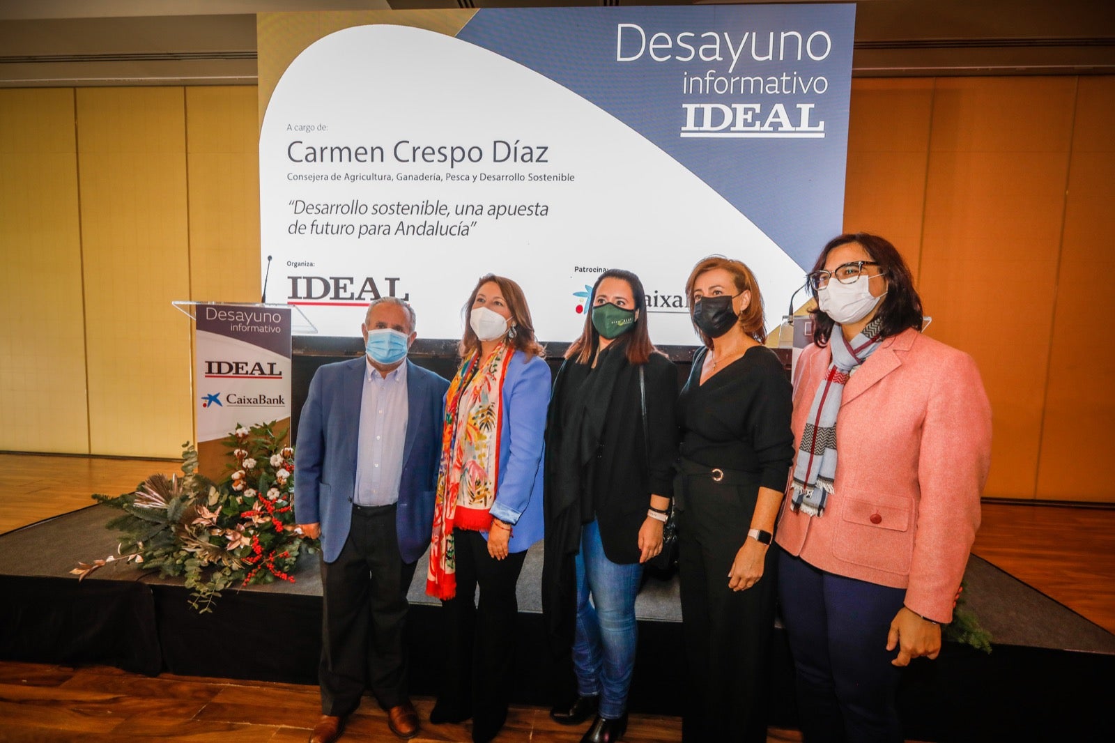 La consejera de Agricultura ha abordado este viernes los retos del sector agrícola en Granada y Andalucía