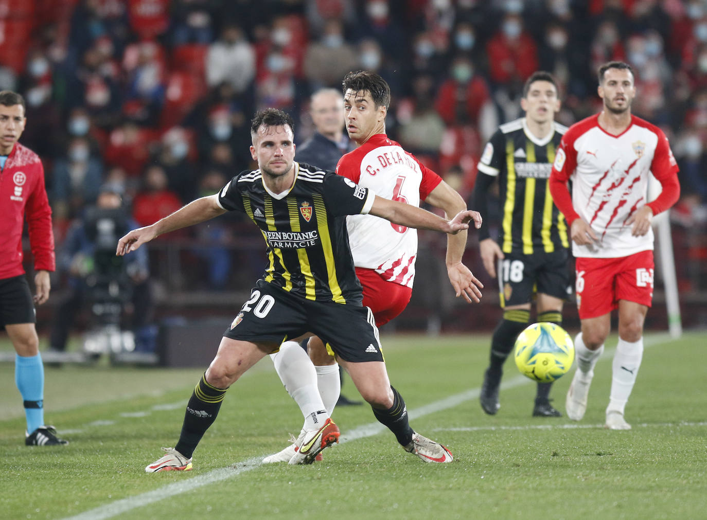 Las mejores imágenes del Almería-Zaragoza