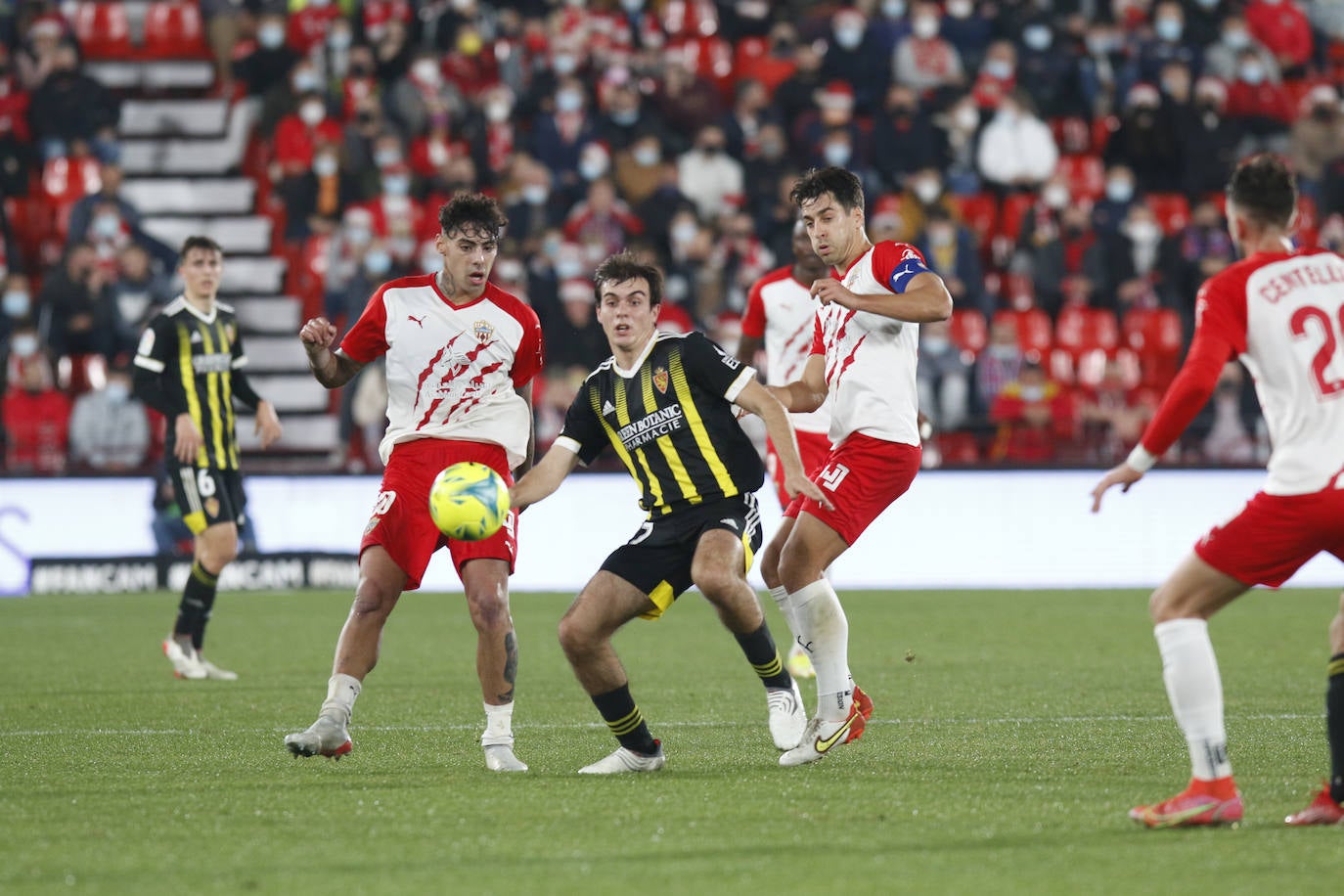 Las mejores imágenes del Almería-Zaragoza