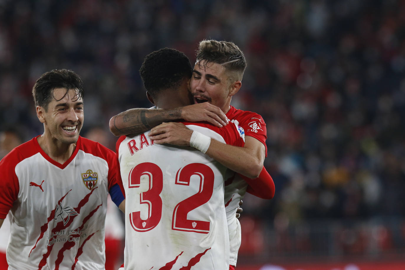 Las mejores imágenes del Almería-Zaragoza