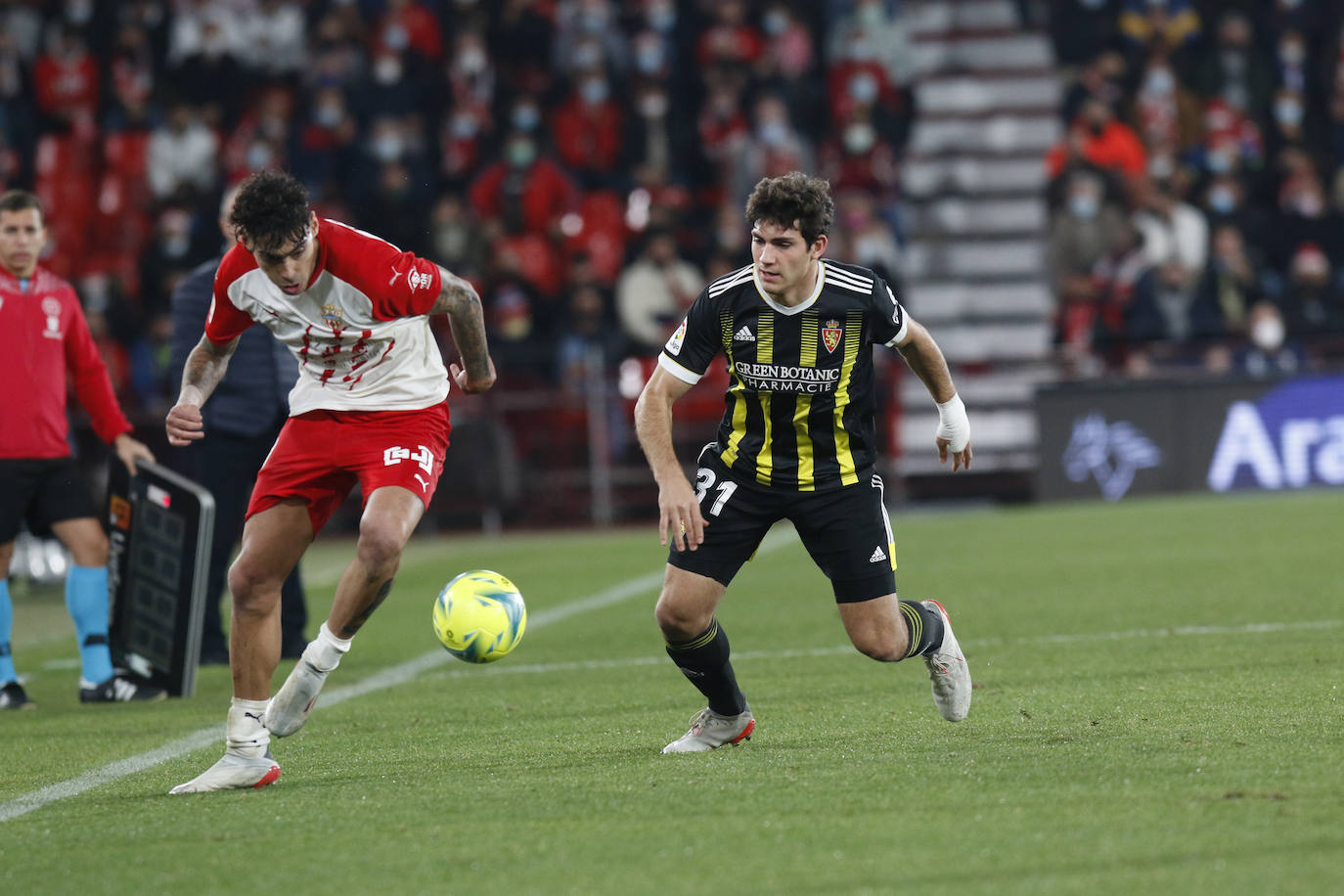 Las mejores imágenes del Almería-Zaragoza