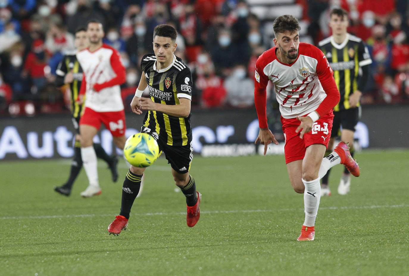 Las mejores imágenes del Almería-Zaragoza