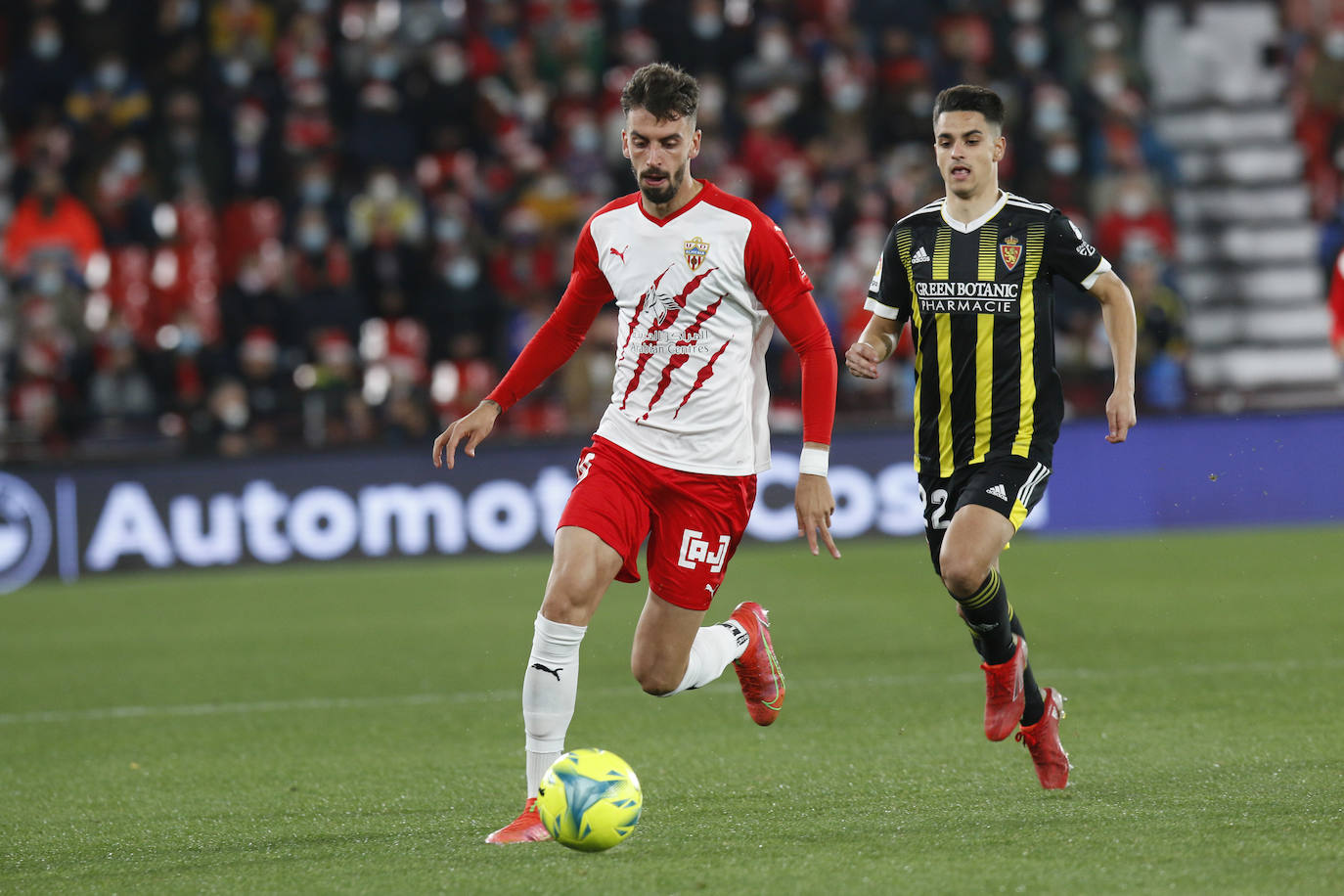 Las mejores imágenes del Almería-Zaragoza