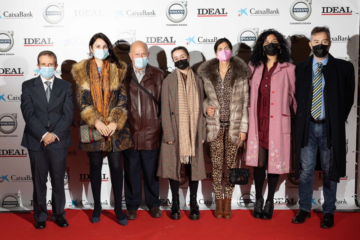 Homenajeados, autoridades e invitados en la gala de entrega de los Premios Ideales 2021.