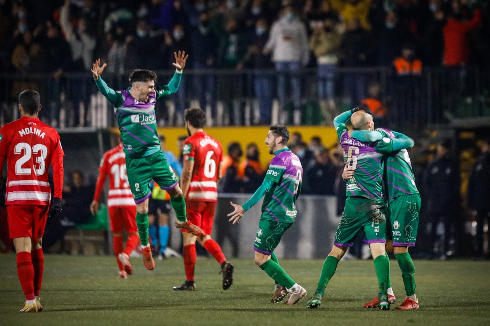 Fotos: Las mejores imágenes del Mancha Real-Granada