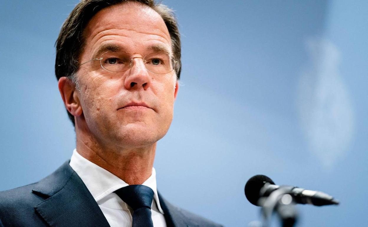 El primer ministro de Países Bajos, Mark Rutte. 