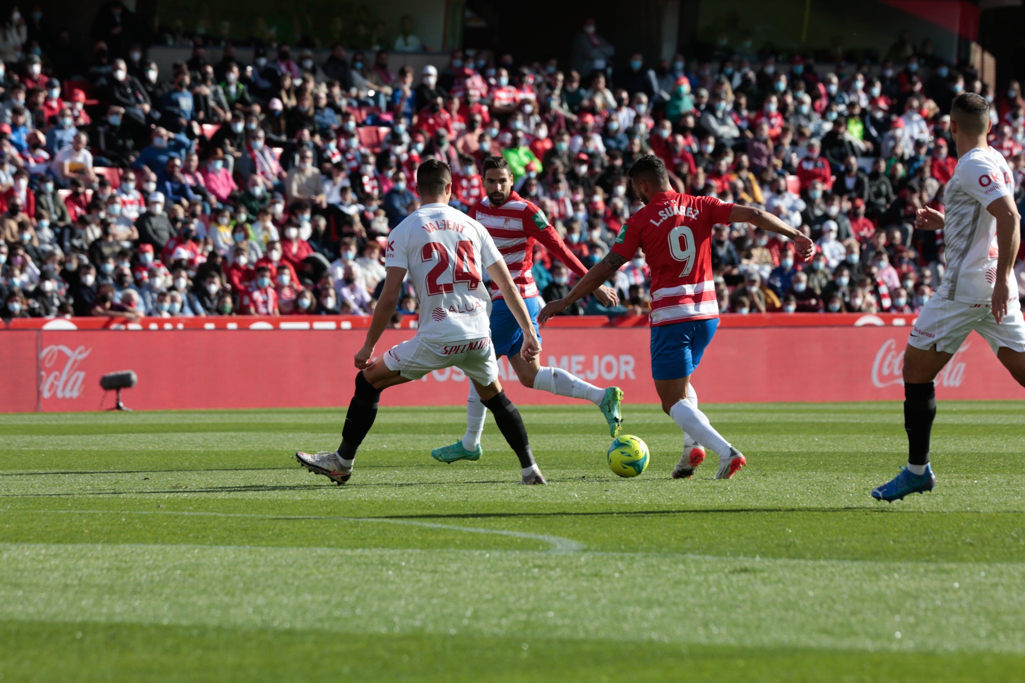 Partido entre Granada y Mallorca