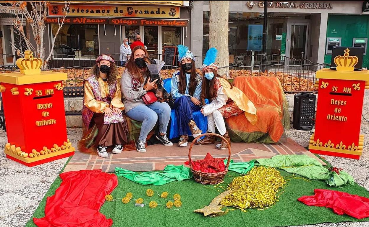 Pajes de Cúllar Vega esperan las cartas de los niños. 