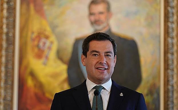 El presidente de la Junta, Juanma Moreno.