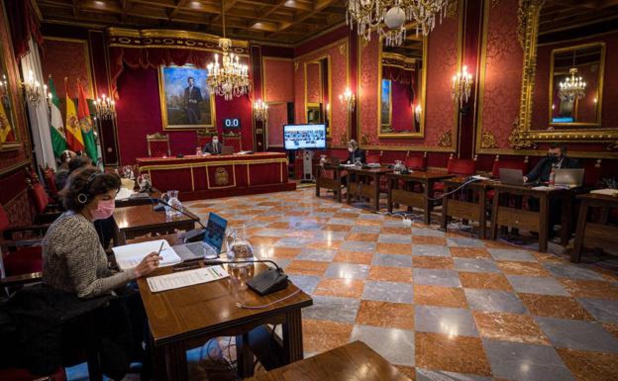 Pleno del Ayuntamiento de Granada