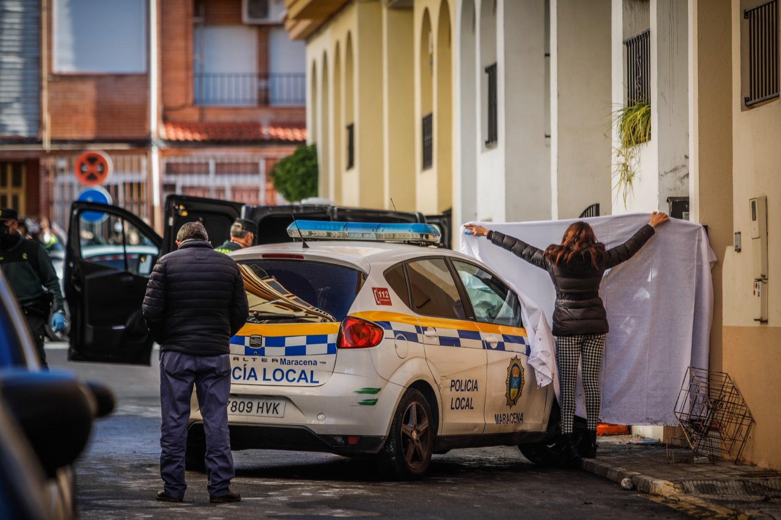 Ideal visita la zona minutos después del trágico suceso que le ha costado la vida a dos personas