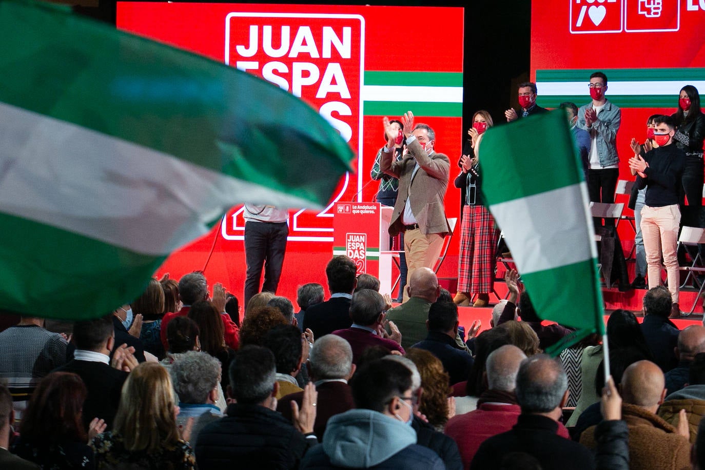 Juan Espadas presenta su candidatura para Andalucía en Granada