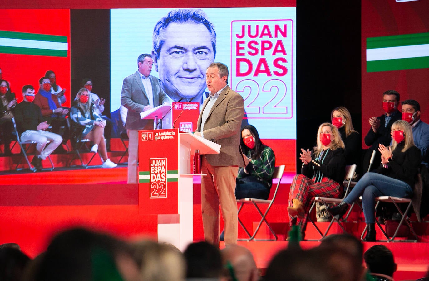 Juan Espadas presenta su candidatura para Andalucía en Granada