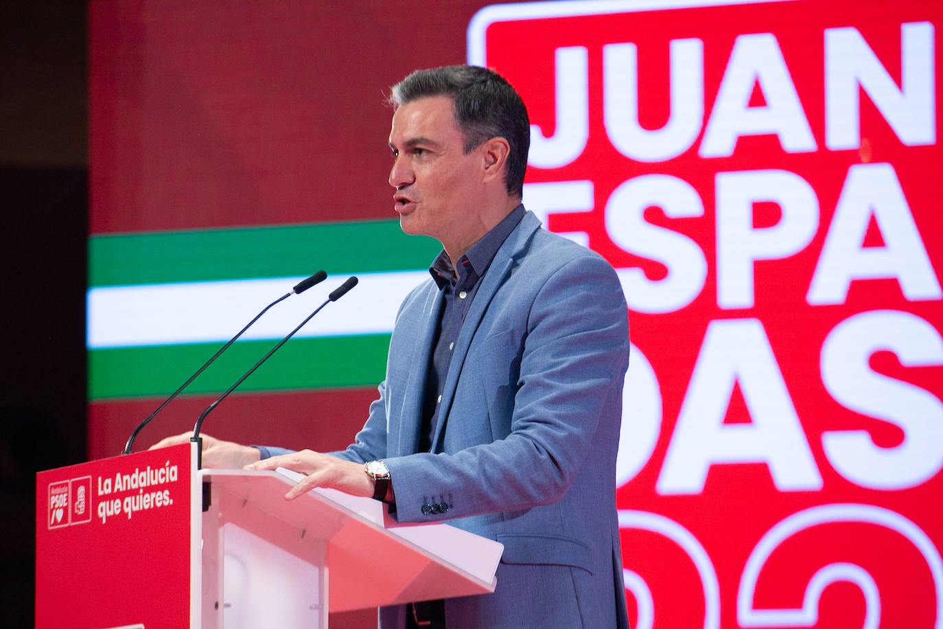 Juan Espadas presenta su candidatura para Andalucía en Granada