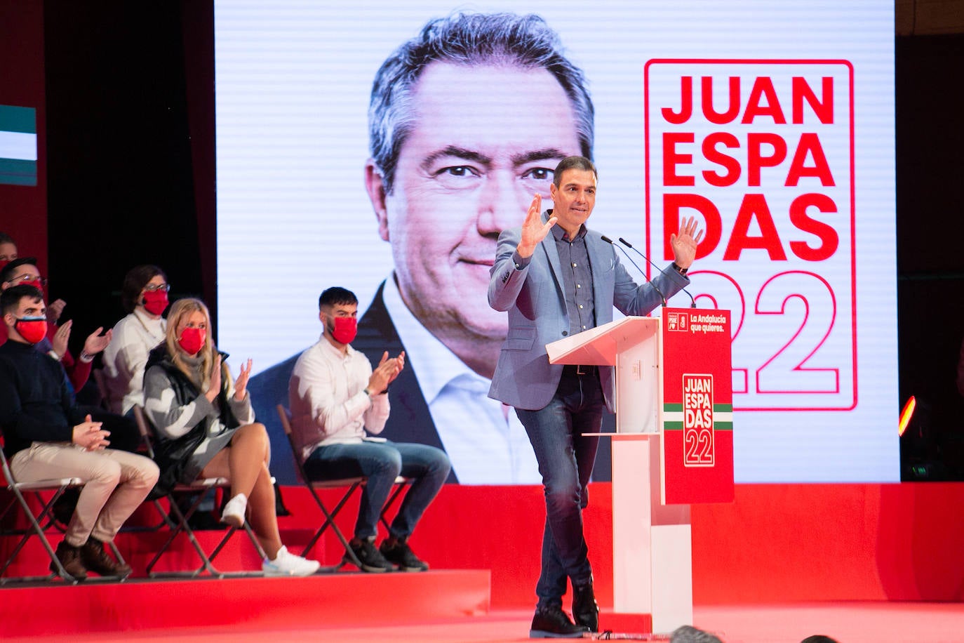 Juan Espadas presenta su candidatura para Andalucía en Granada