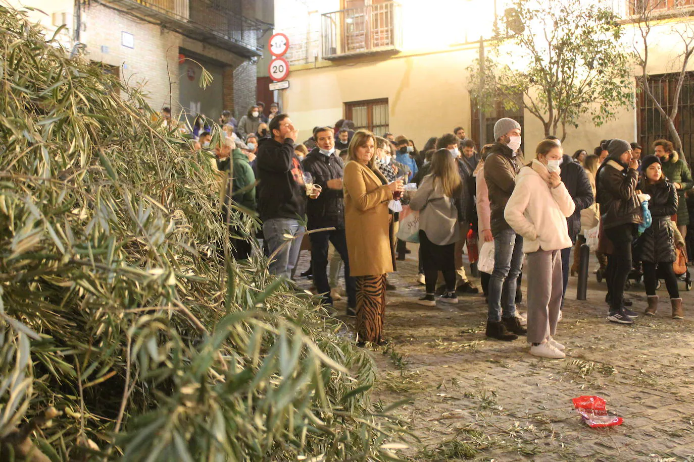 Fotos: Las lumbres de San Antón iluminan Jaén de fiesta