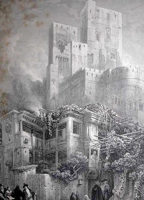 Imagen - La Torre Roja, según Thomas Roscoe.