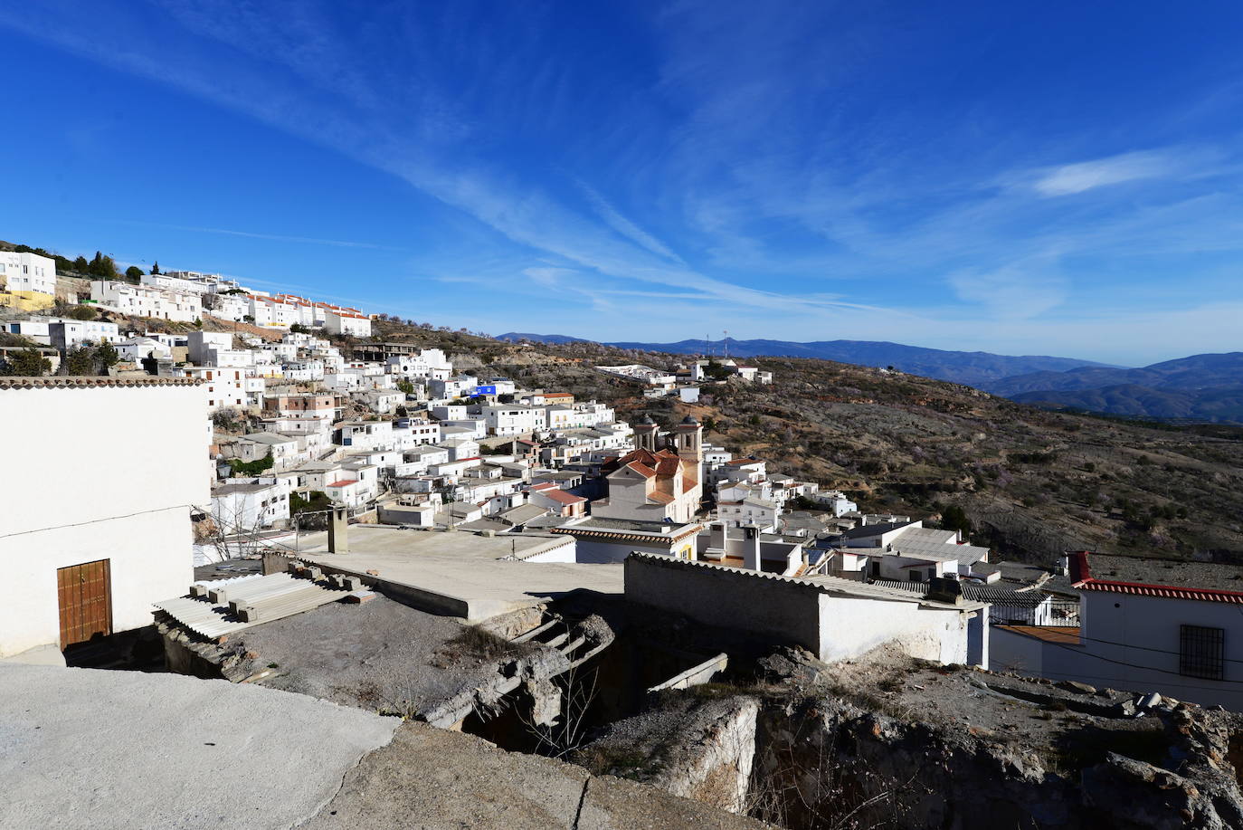 Vista de Murtas, municipio de 455 habitantes.