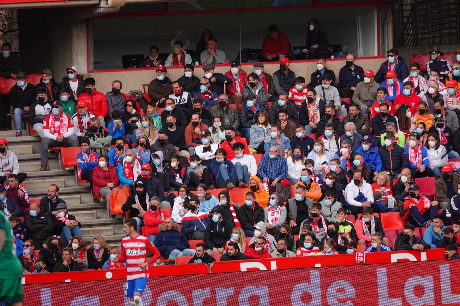 ¿Has estado en el partido entre Granada y Osasuna? Aquí puedes verte en tu localidad