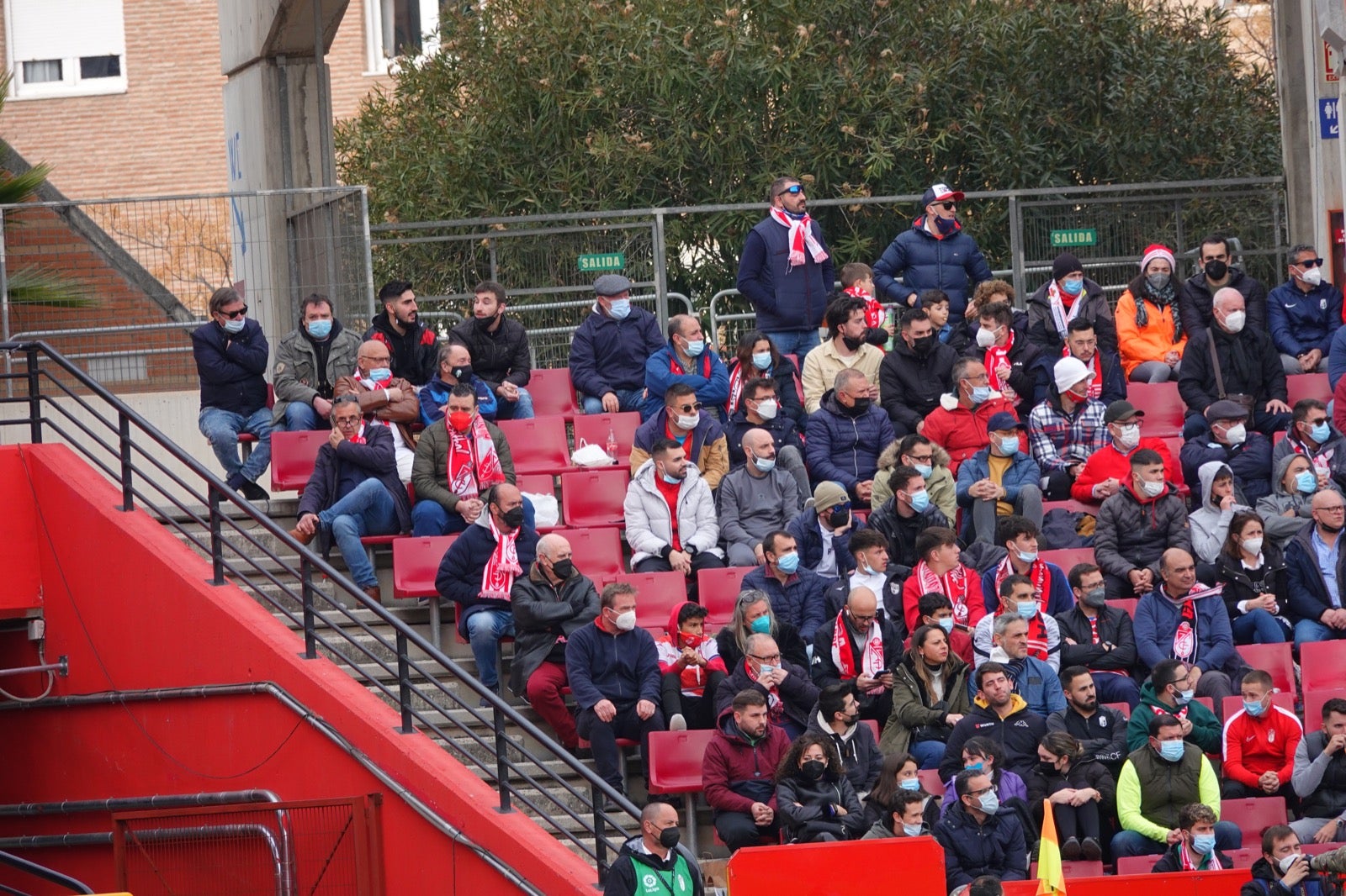 ¿Has estado en el partido entre Granada y Osasuna? Aquí puedes verte en tu localidad