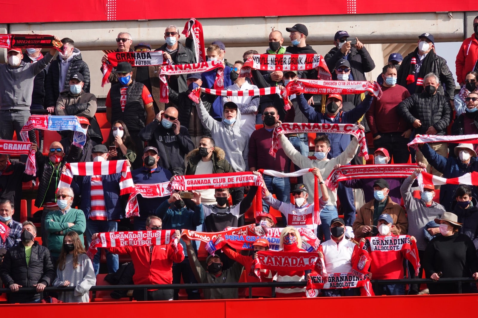 ¿Has estado en el partido entre Granada y Osasuna? Aquí puedes verte en tu localidad