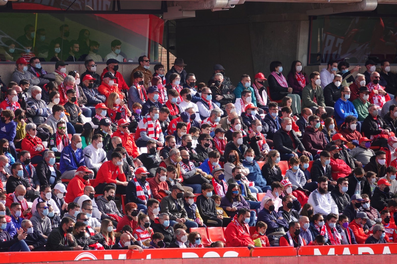 ¿Has estado en el partido entre Granada y Osasuna? Aquí puedes verte en tu localidad