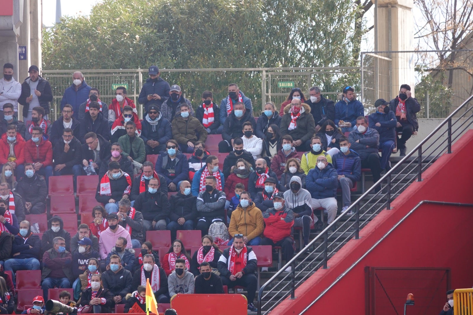¿Has estado en el partido entre Granada y Osasuna? Aquí puedes verte en tu localidad