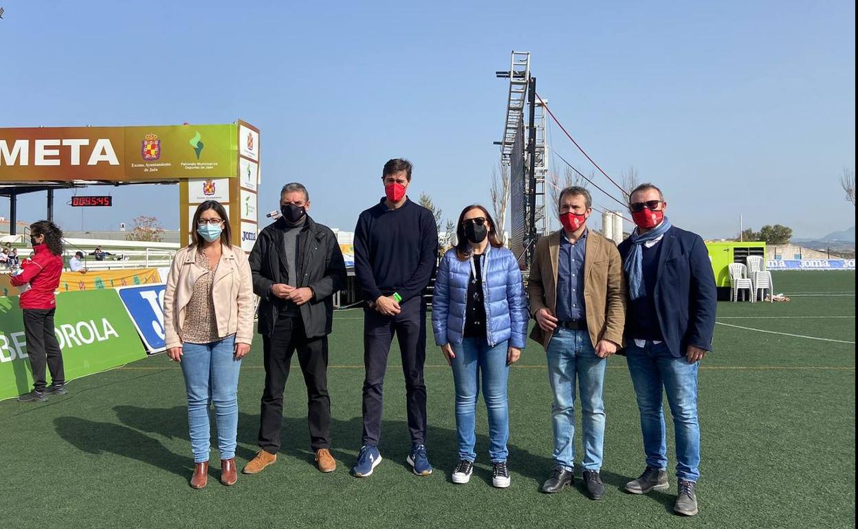 Autoridades asistentes a la competición. 