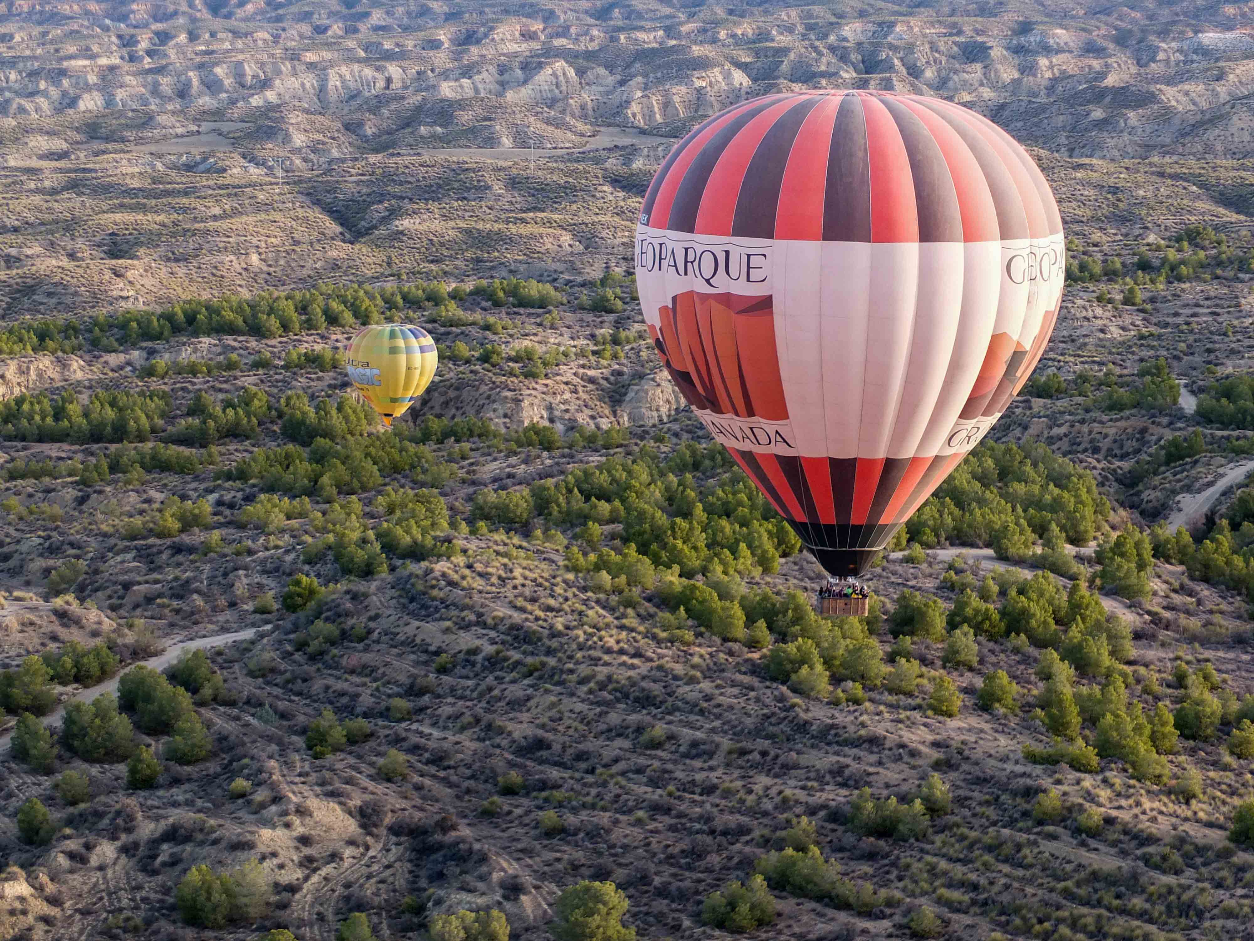 Fotos: El Geoparque a vista de globo