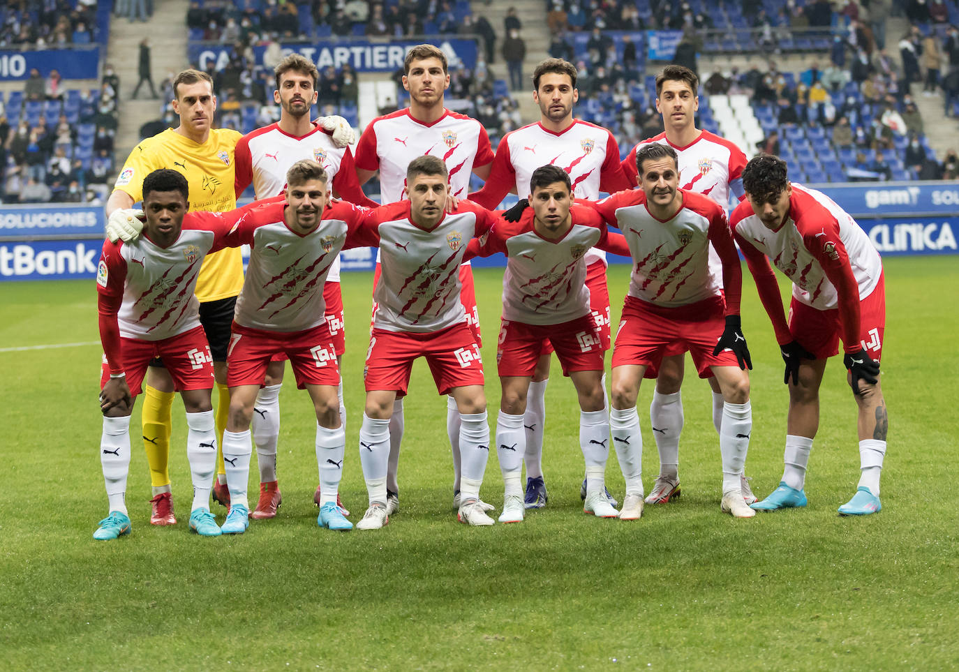 Los rojiblancos encajaron en Oviedo el cuarto tropiezo en cinco jornadas. 