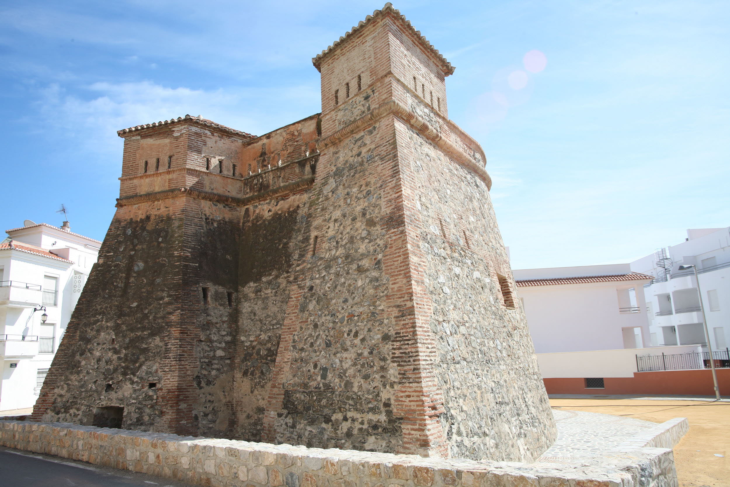 El fortín del Castillo de Baños, en Polopos.