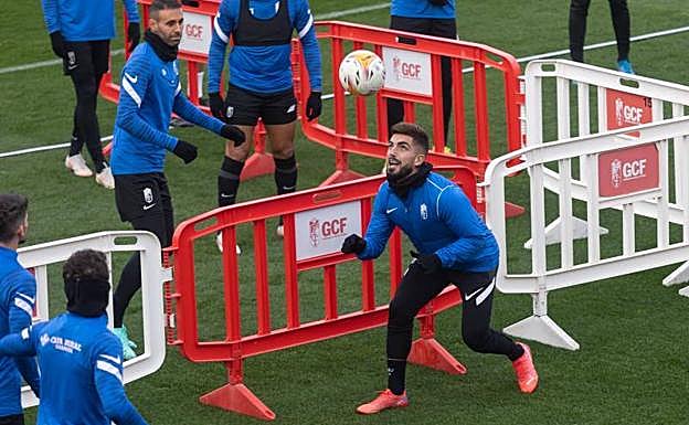 Monchu, en la rampa de salida