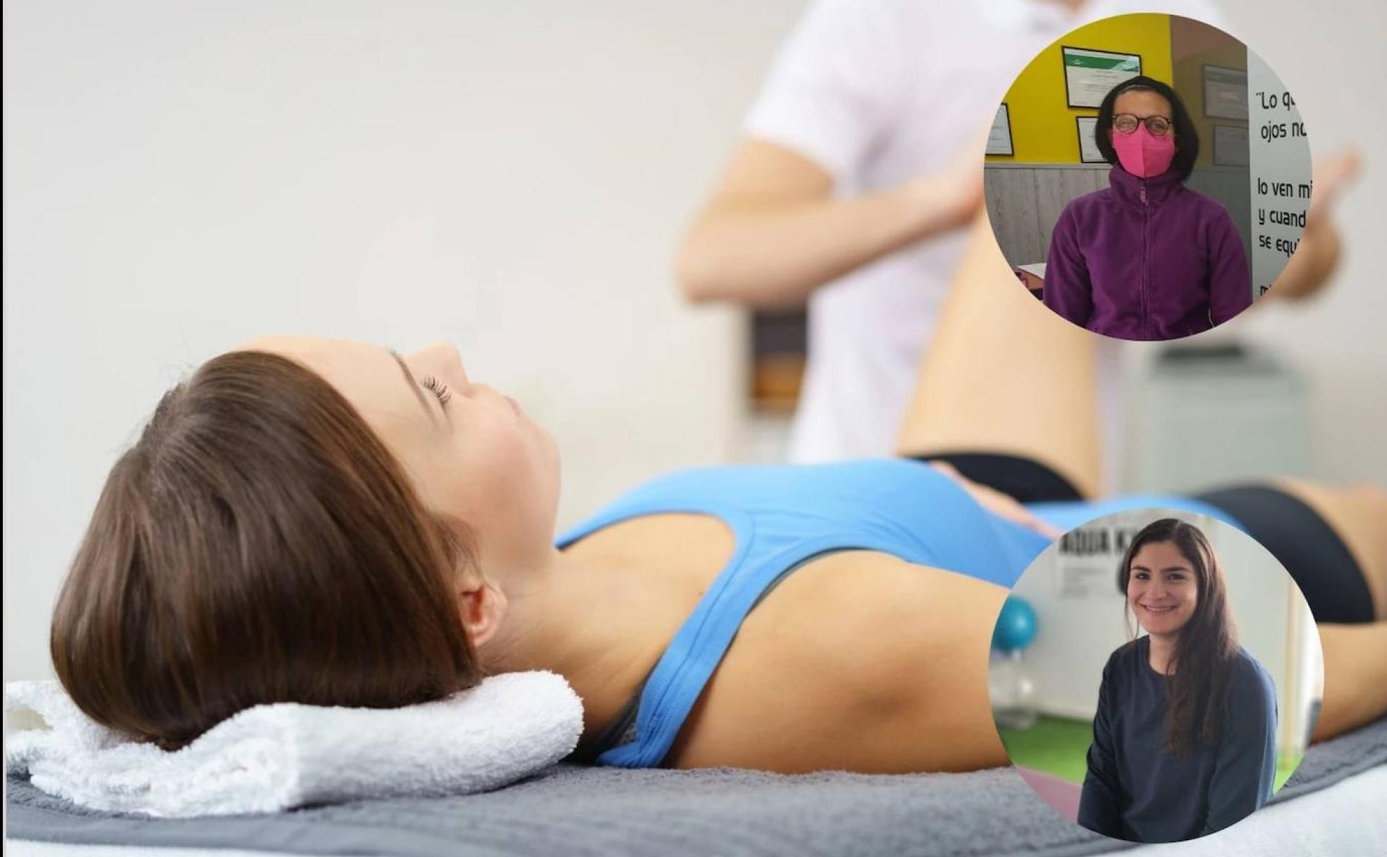 Las dos fisioterapeutas han distinguido distintos problemas asociados a la inactividad, así como patologías físicas vinculadas a la covid-19. 