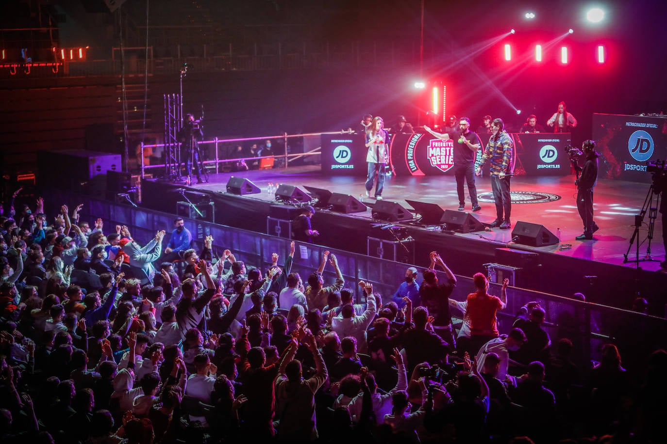 Lleno en el Palacio con la FMS.