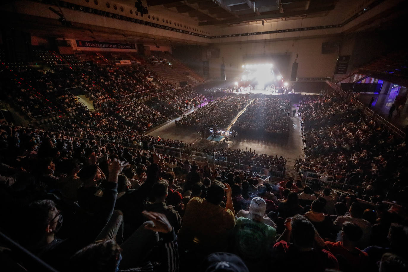 Lleno en el Palacio con la FMS.