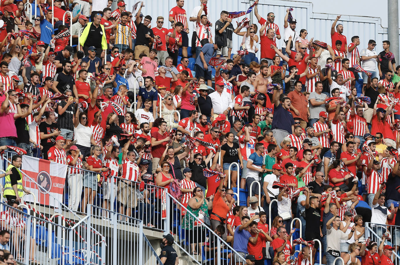 La afición rojibanca acompañará al equipo al desplazamiento del sábado. 