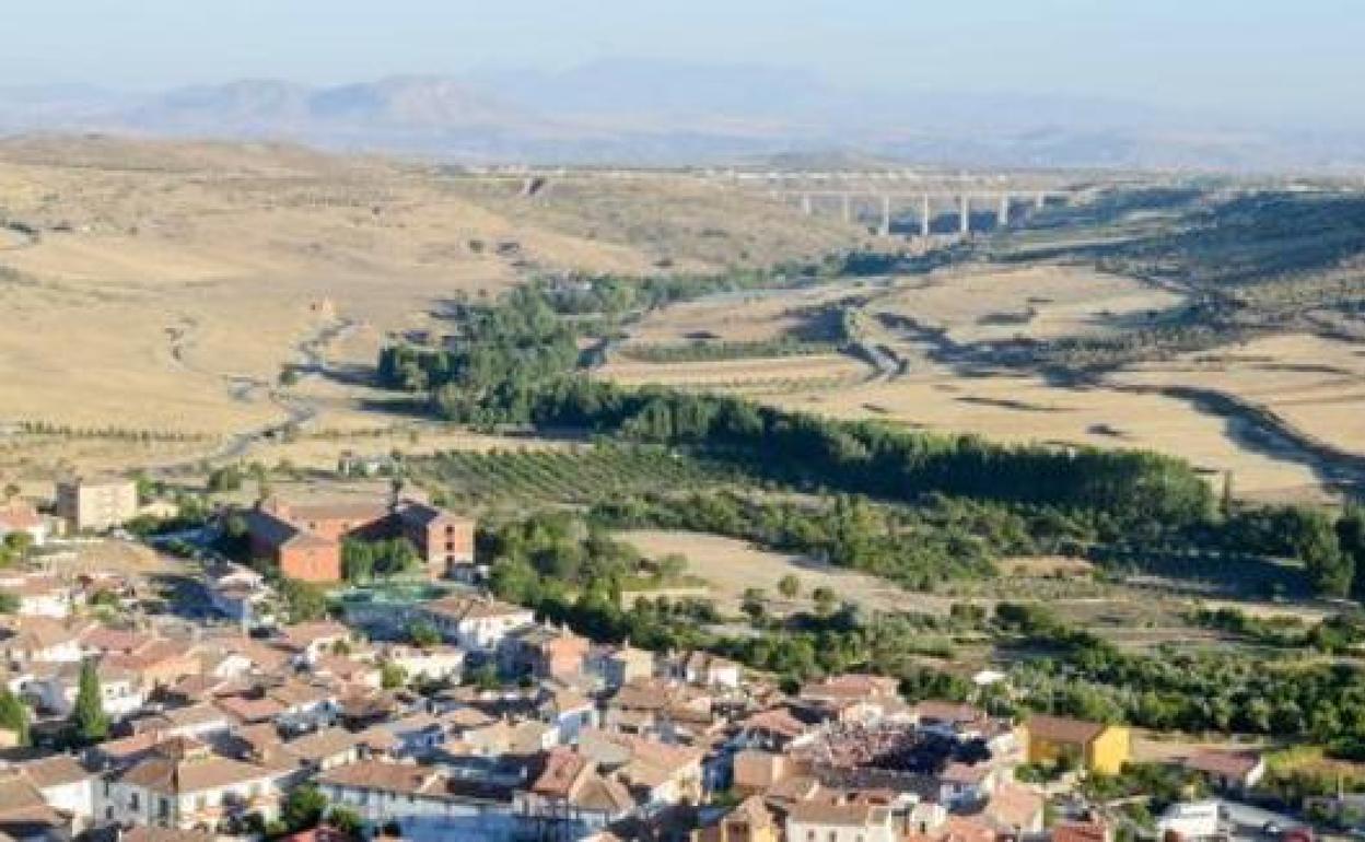 Vistas desde el 'balcón' de Gor.