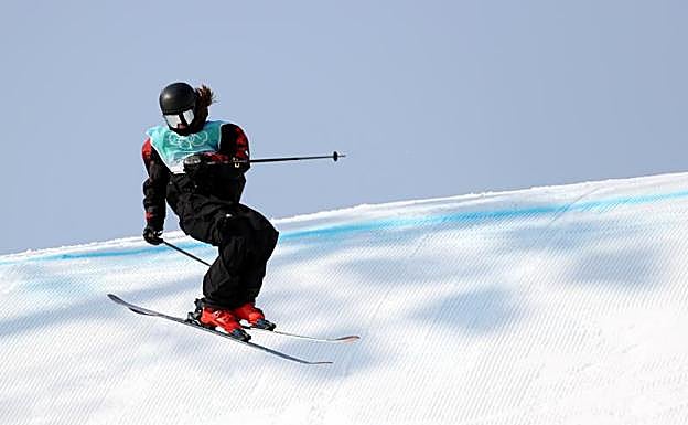 Javier Lliso, durante su ejercicio. 