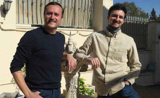 Daniel Doña y Cristian Martín, artífices del proyecto de La Itinerante.