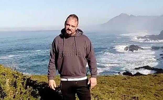 Eduardo Rial (42), uno de los supervivientes.