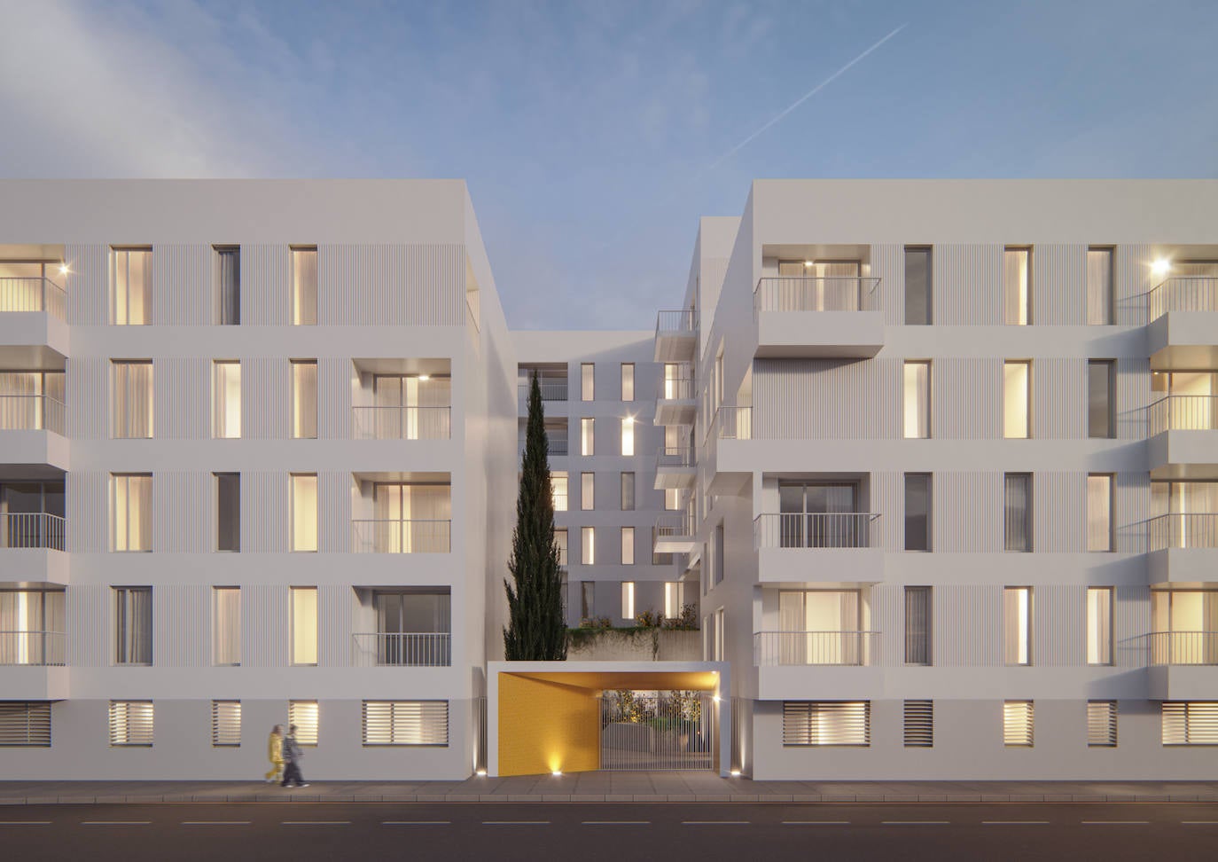 Imagen final de cómo quedará la promoción de VPO. 