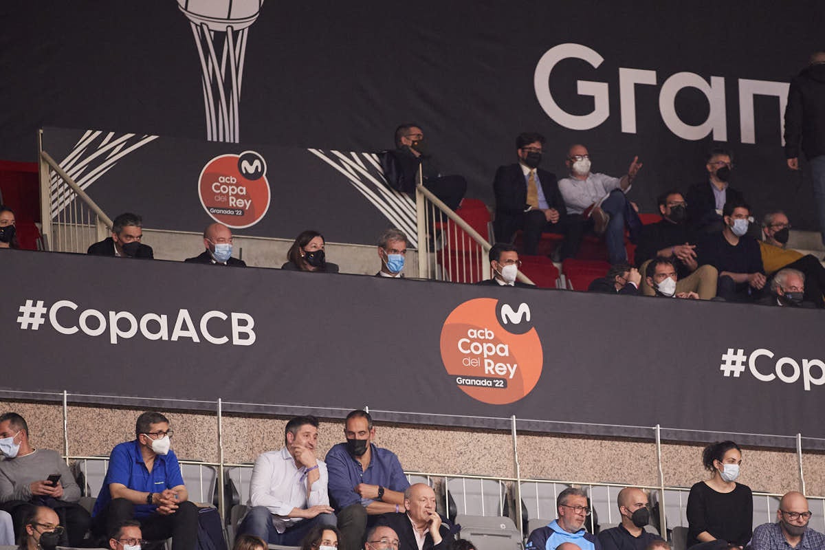 Las imágenes de las gradas del Palacio de los Deportes de Granada en el último encuentro de cuartos de final