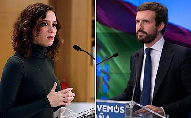 Las frases que Casado y Ayuso se han dedicado este viernes